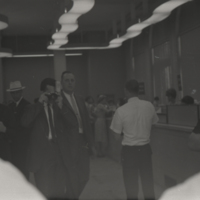 Inside of the Bank of America, 1964