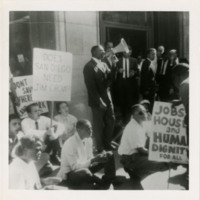 Harold Brown and the Bank of America sit-in, 1964