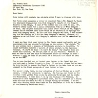Letter from Hal Brown to Marvin Rich, November 2, 1964