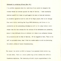 Statement to probation officer by Harold Brown, November 20, 1964