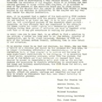 Letter from Ambrose Brodus, Jr., Mildred Gustafson, and James Prenn to San Diego CORE, February 23, 1965